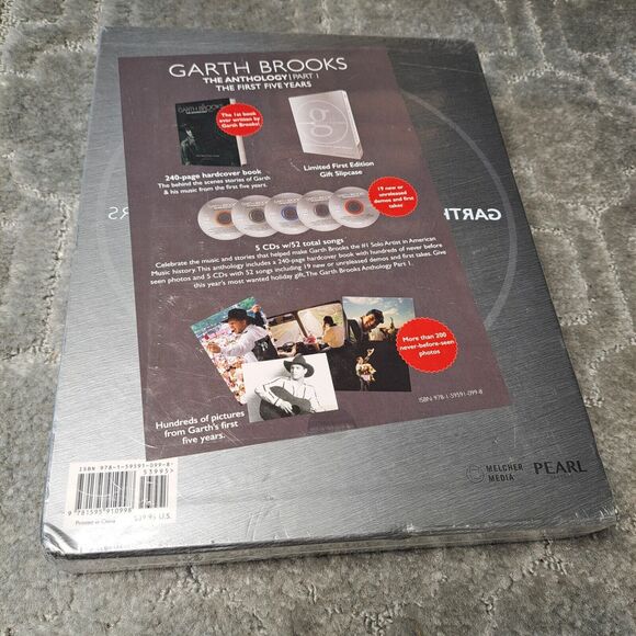 Garth Brooks sealed 5 CD box set book Anthology Part 1 The First Five Years - Picture 3 of 9